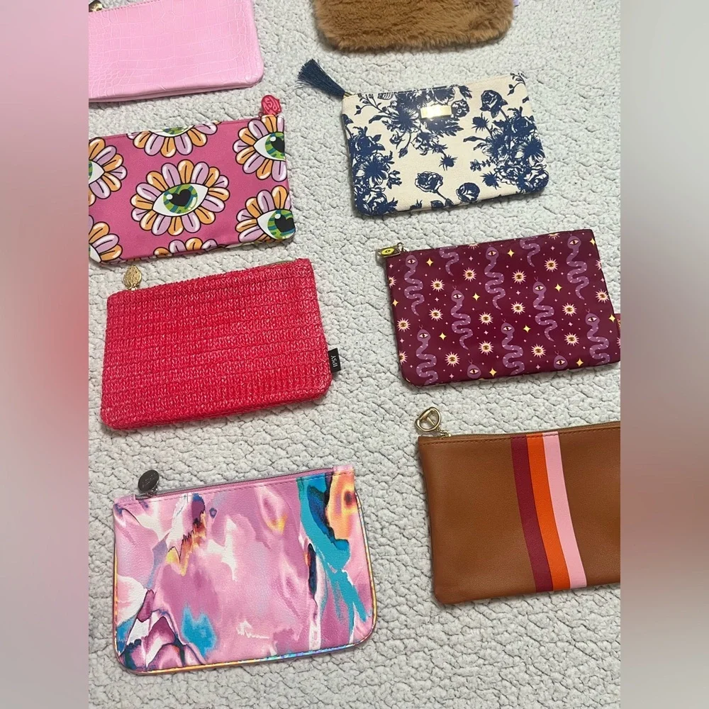 Assorted Small Cosmetic Ispy Pouches